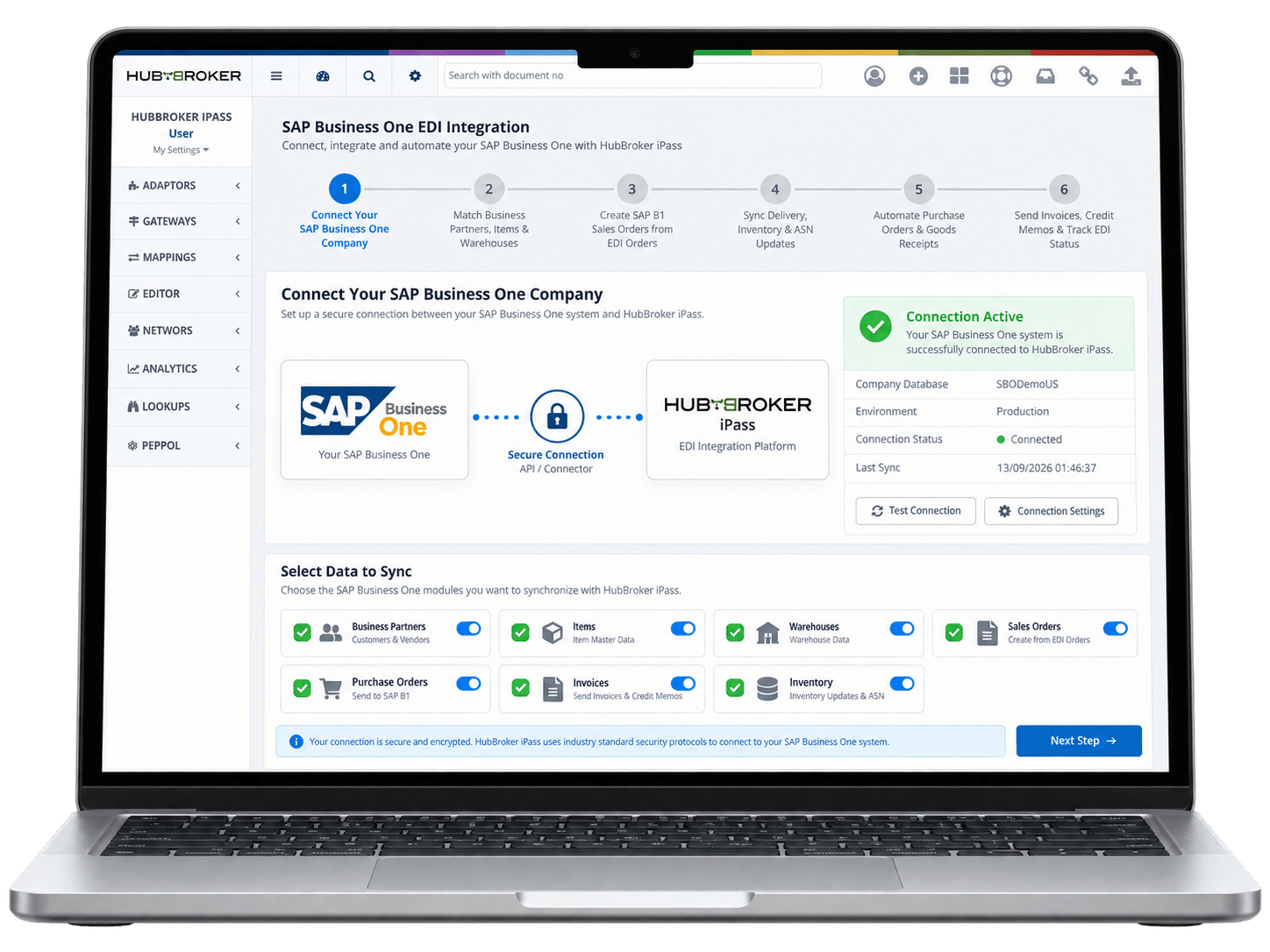 Connect Your SAP Business One Company