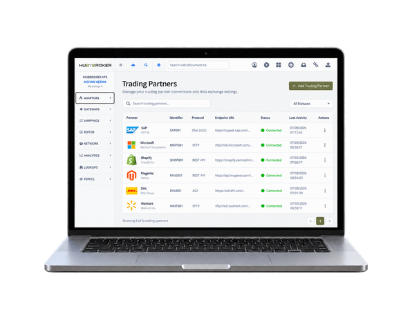Set Up Trading Partner Connections