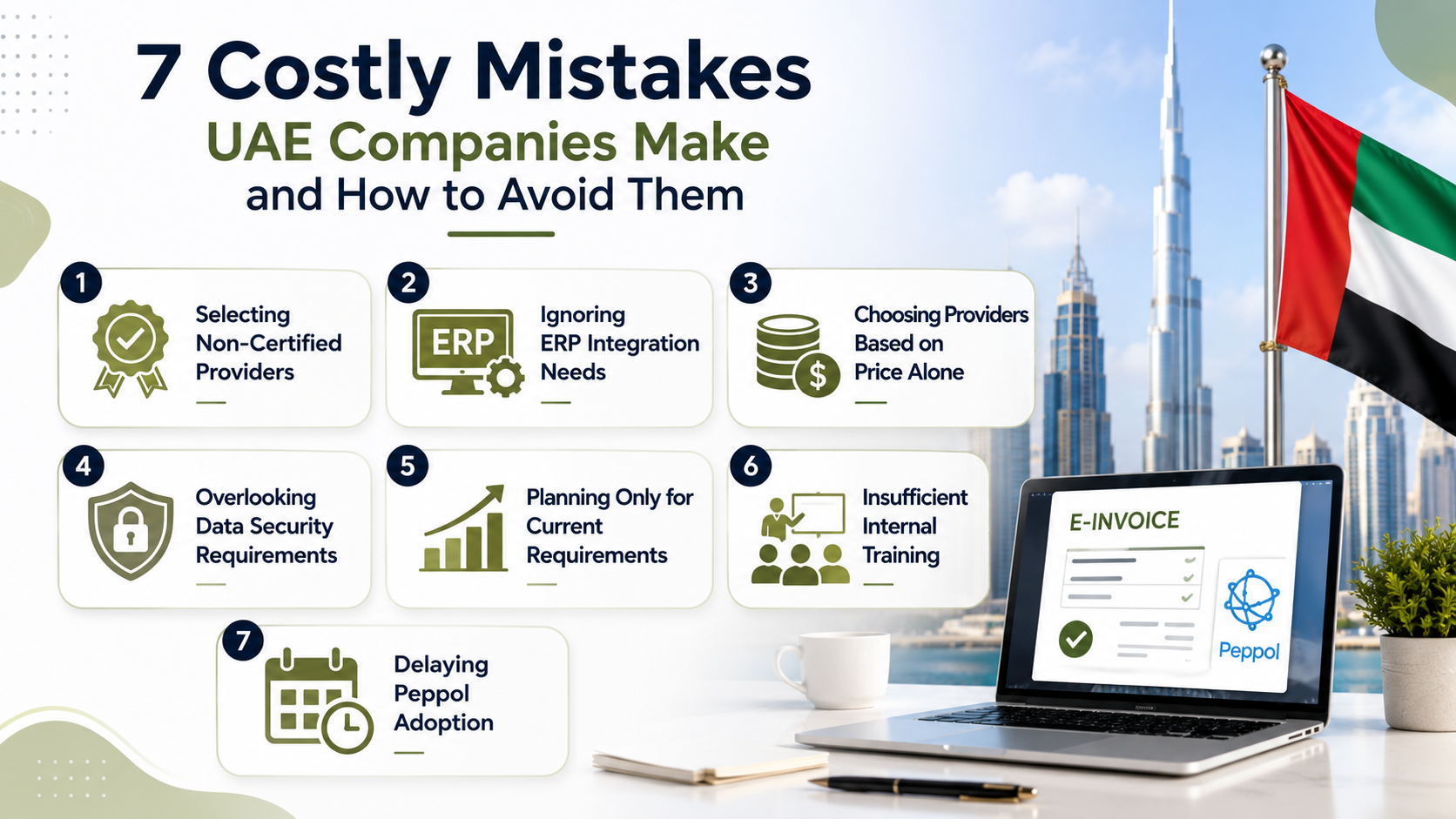 7 Must-Check Criteria When Hiring a Peppol Provider in UAE Market