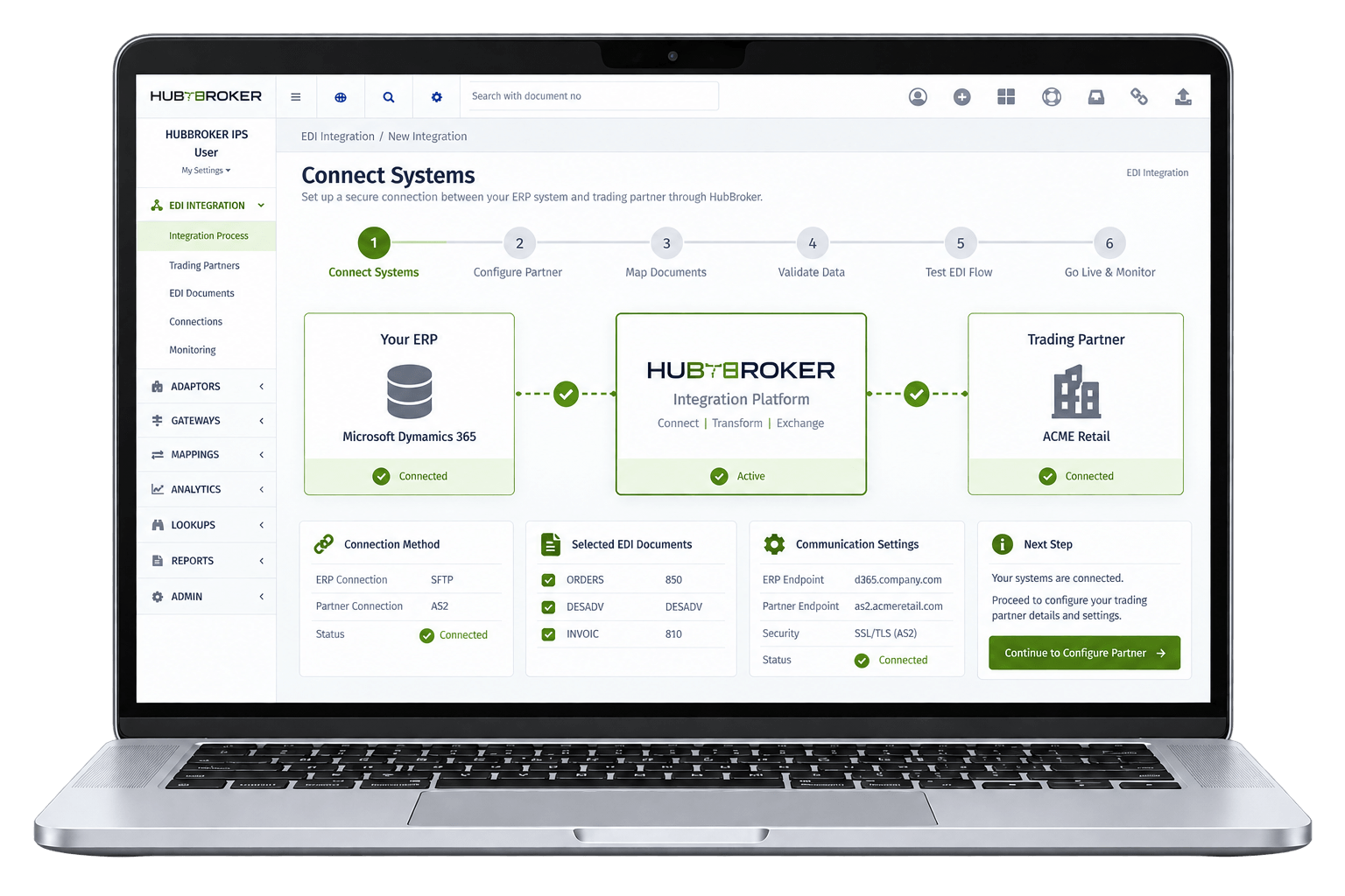 Connect Your ERP and Trading Partner