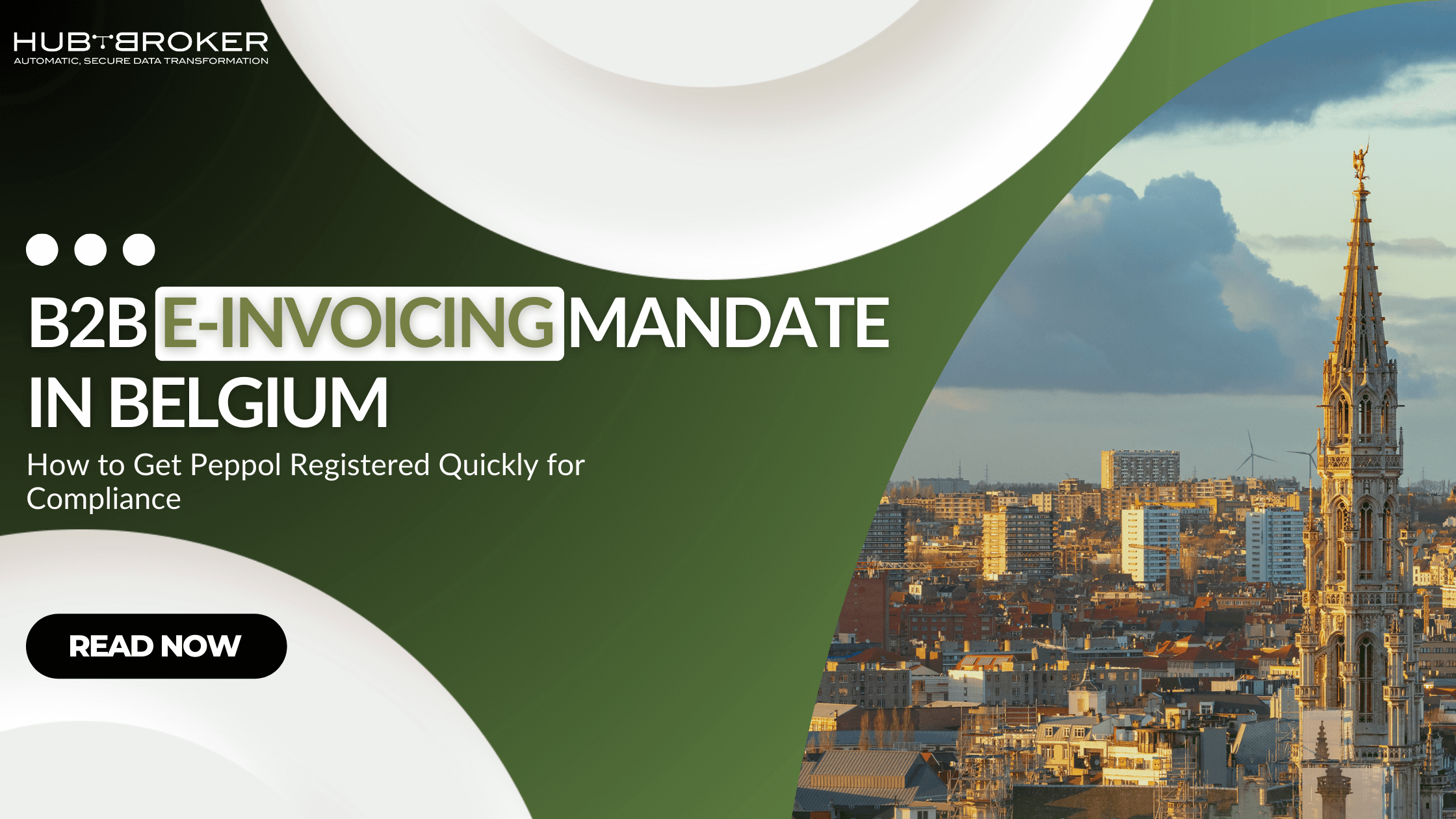 belgium b2b e invoicing mandate