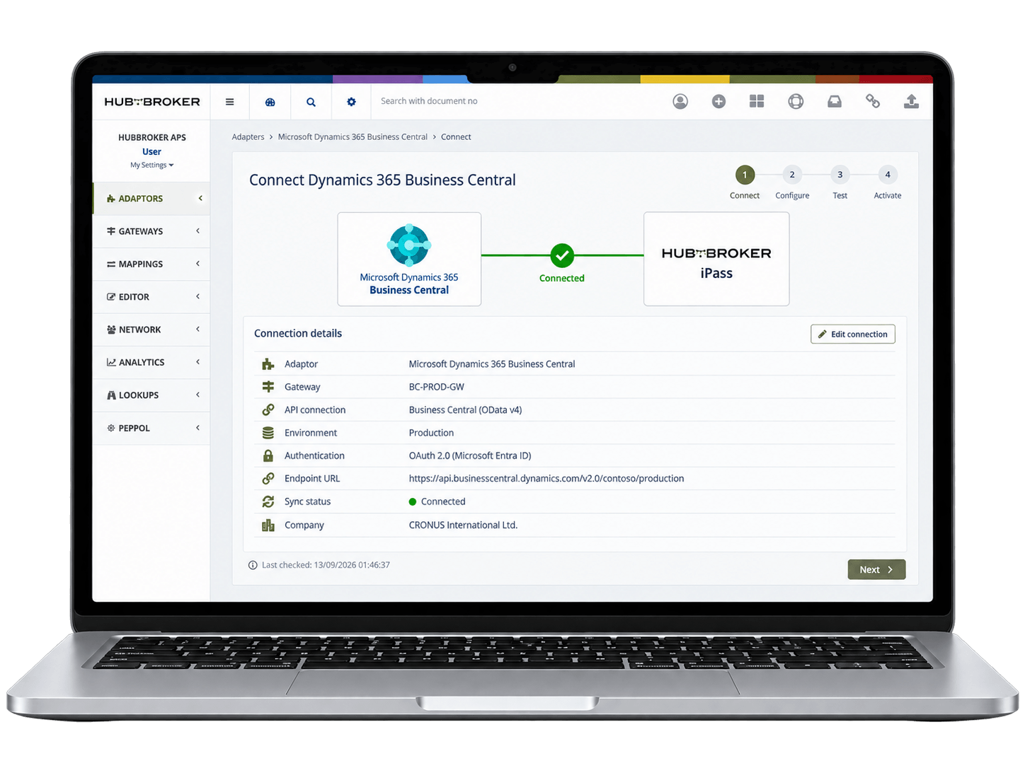Connect Microsoft Business Central