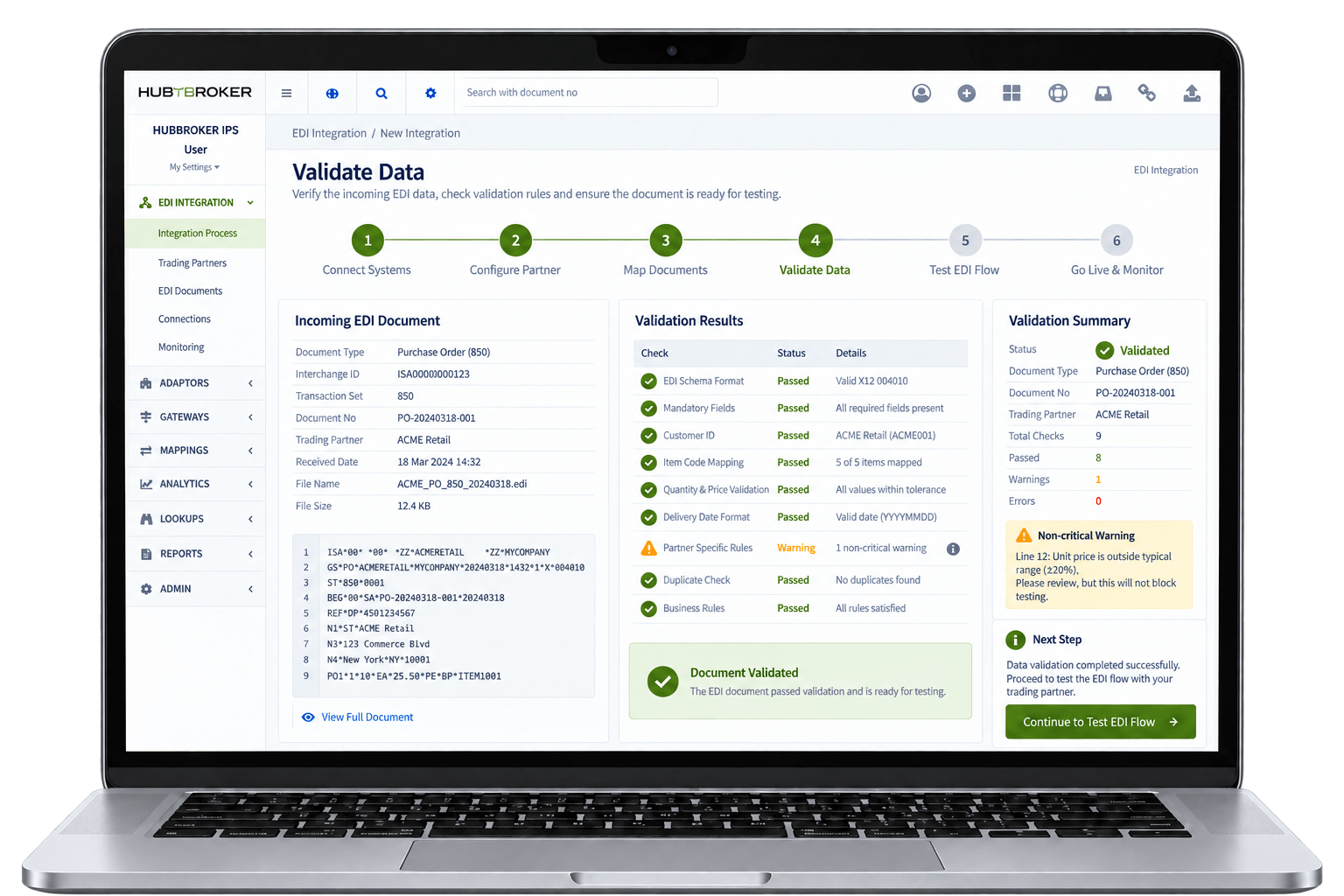 Validate Documents Before Processing