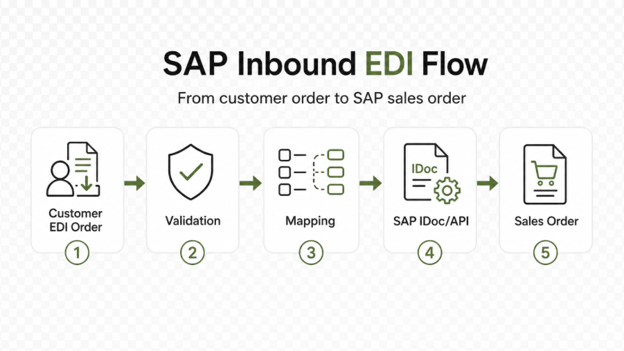 SAP Inbound EDI flow