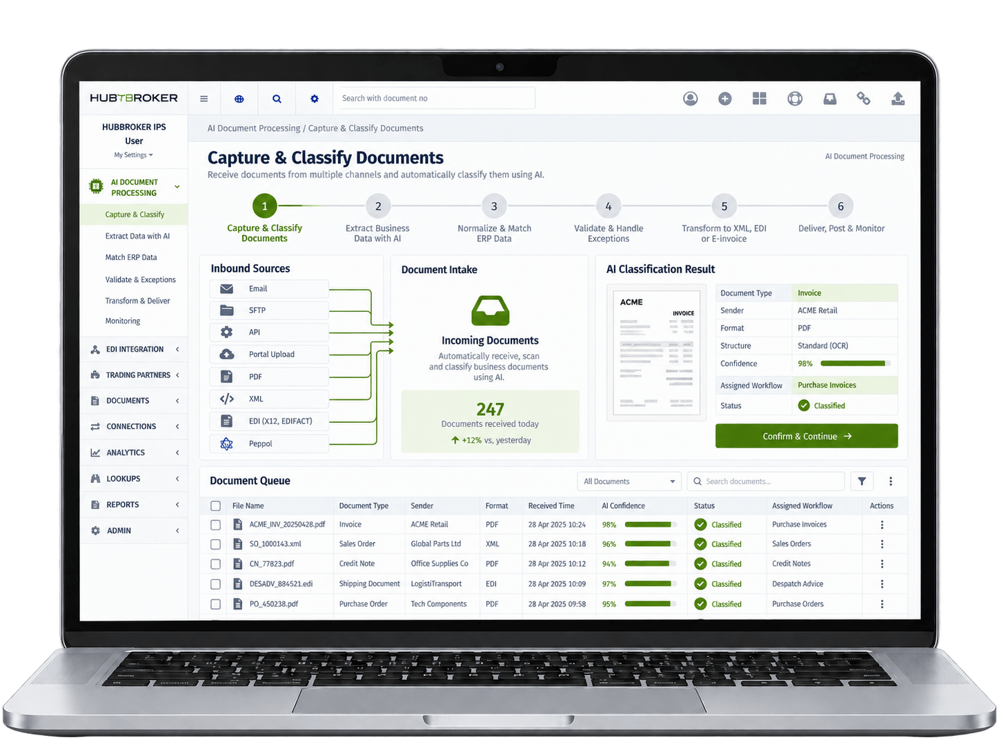 Capture & Classify Documents