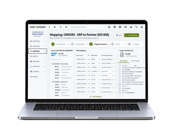 Map and Transform Business Data