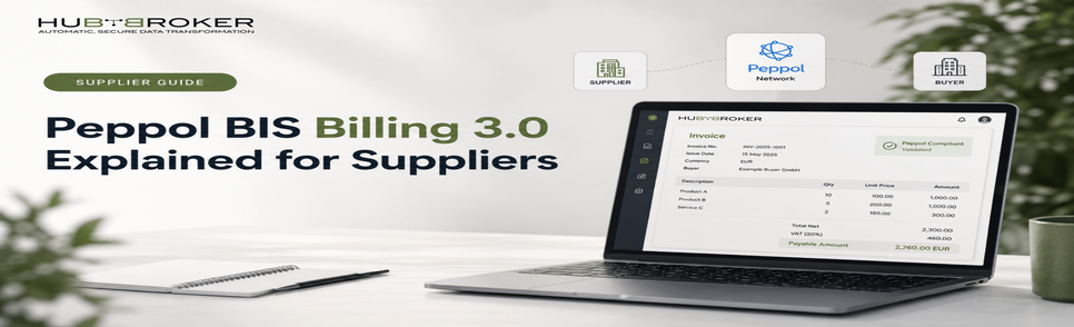 Peppol BIS Billing 3.0 2026 Guide for Suppliers banner