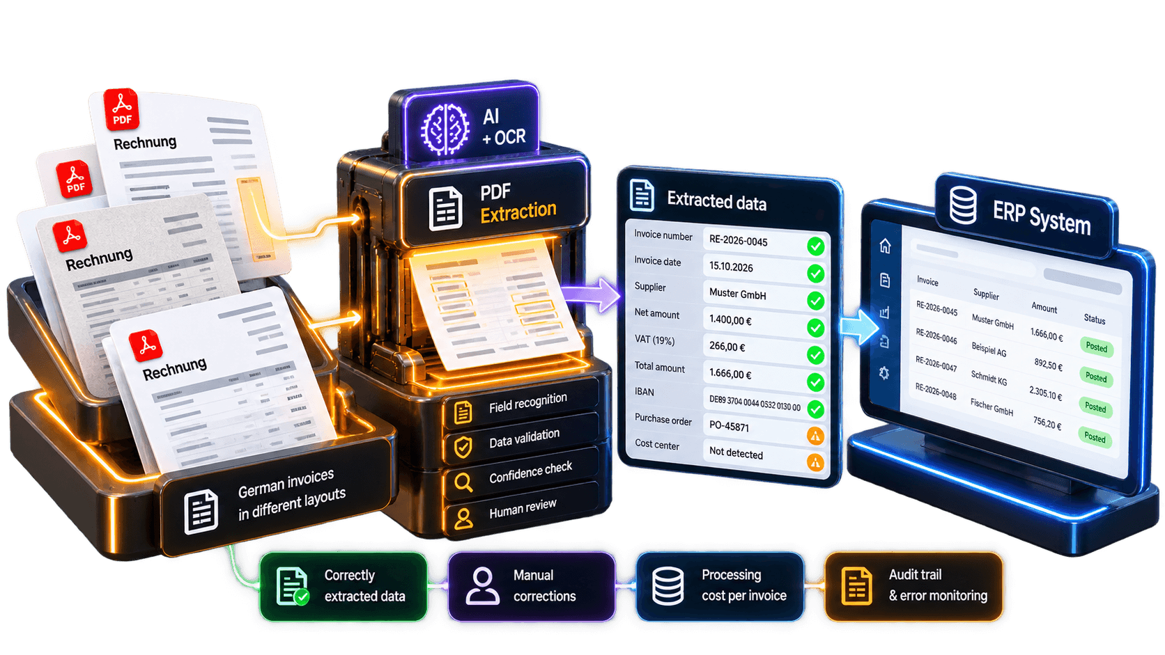 From PDF Extraction to ERP Integration