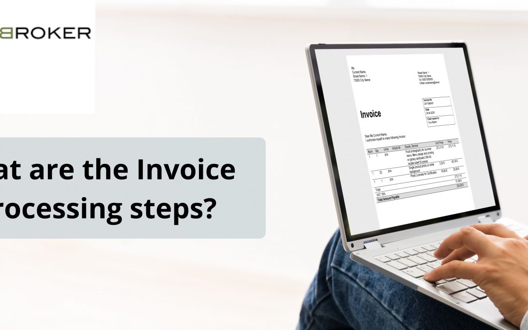 What are the Invoice Processing steps?
