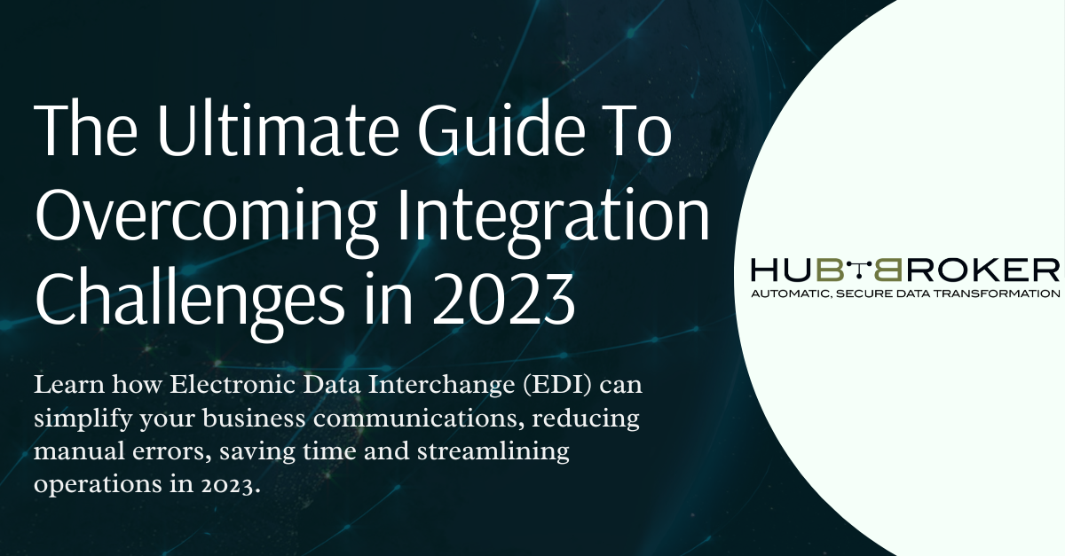 Business communication through EDI services with seamless integration