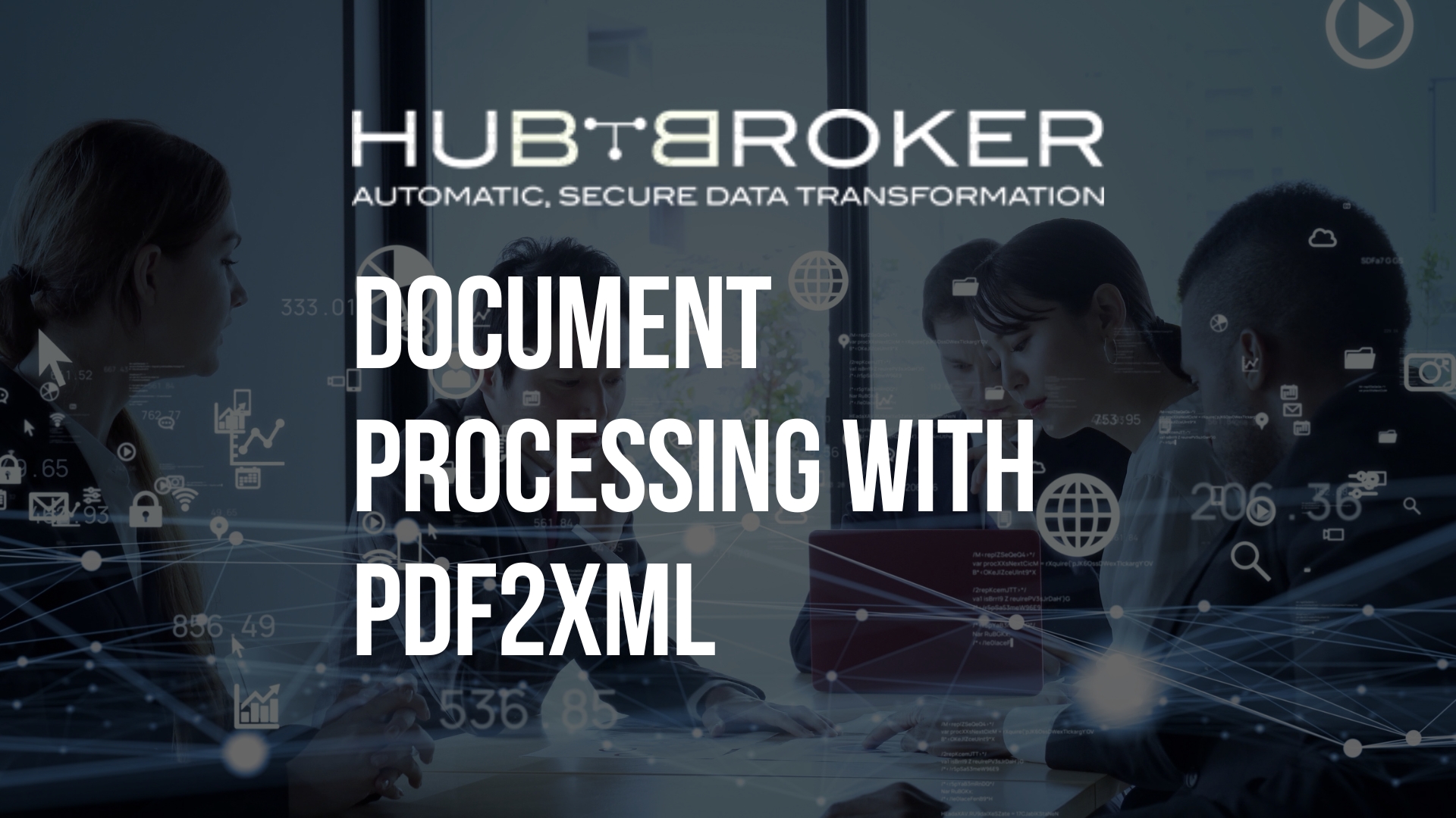 The Future of the Intelligent Document Processing with PDF2XML